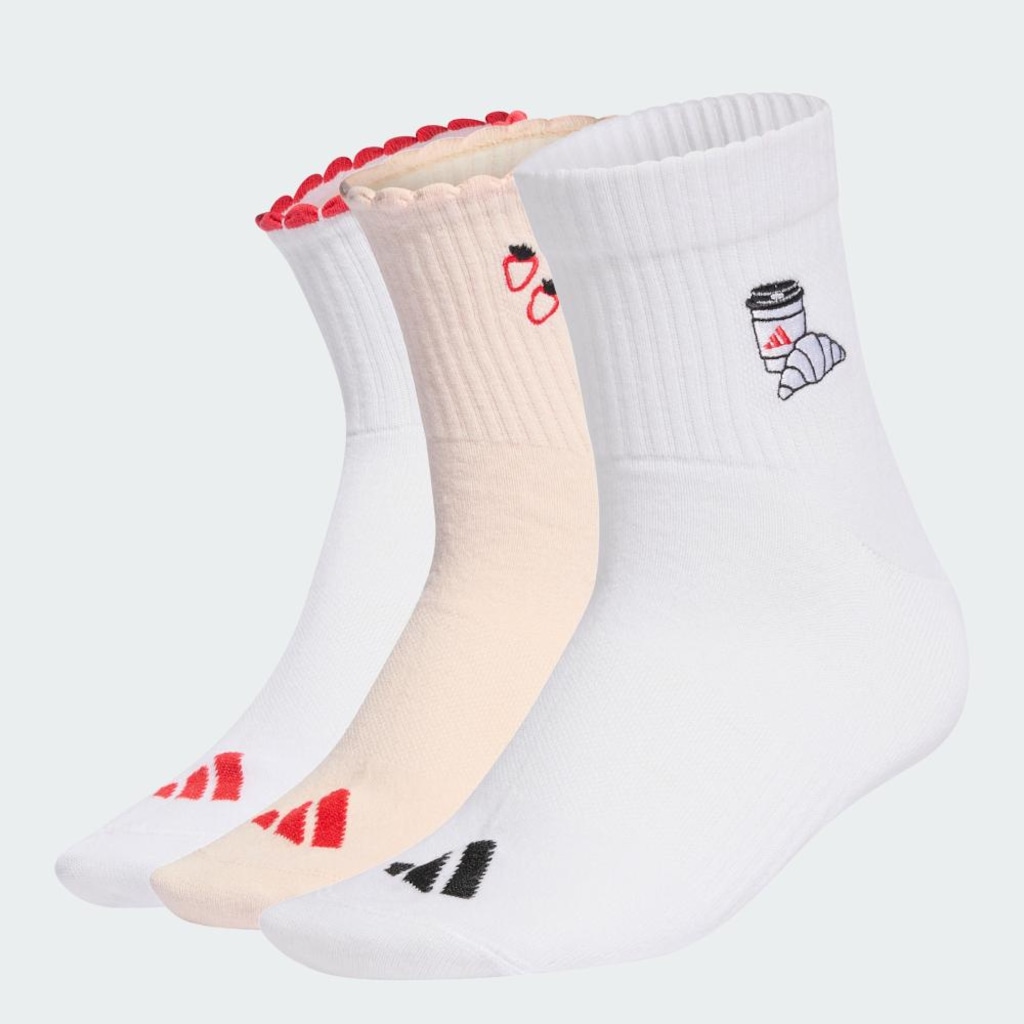 Imagem 2 do produto Meia Adidas Unissex - 3 Pares