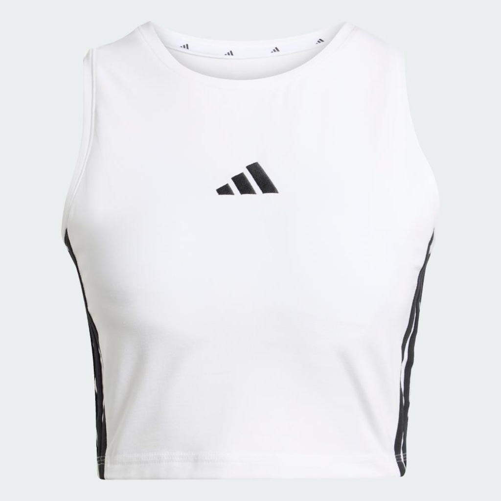 Imagem 2 do produto Camiseta REGATA ACOLCHOADA ESSENTIALS TRÊS LISTRAS Adidas Feminina