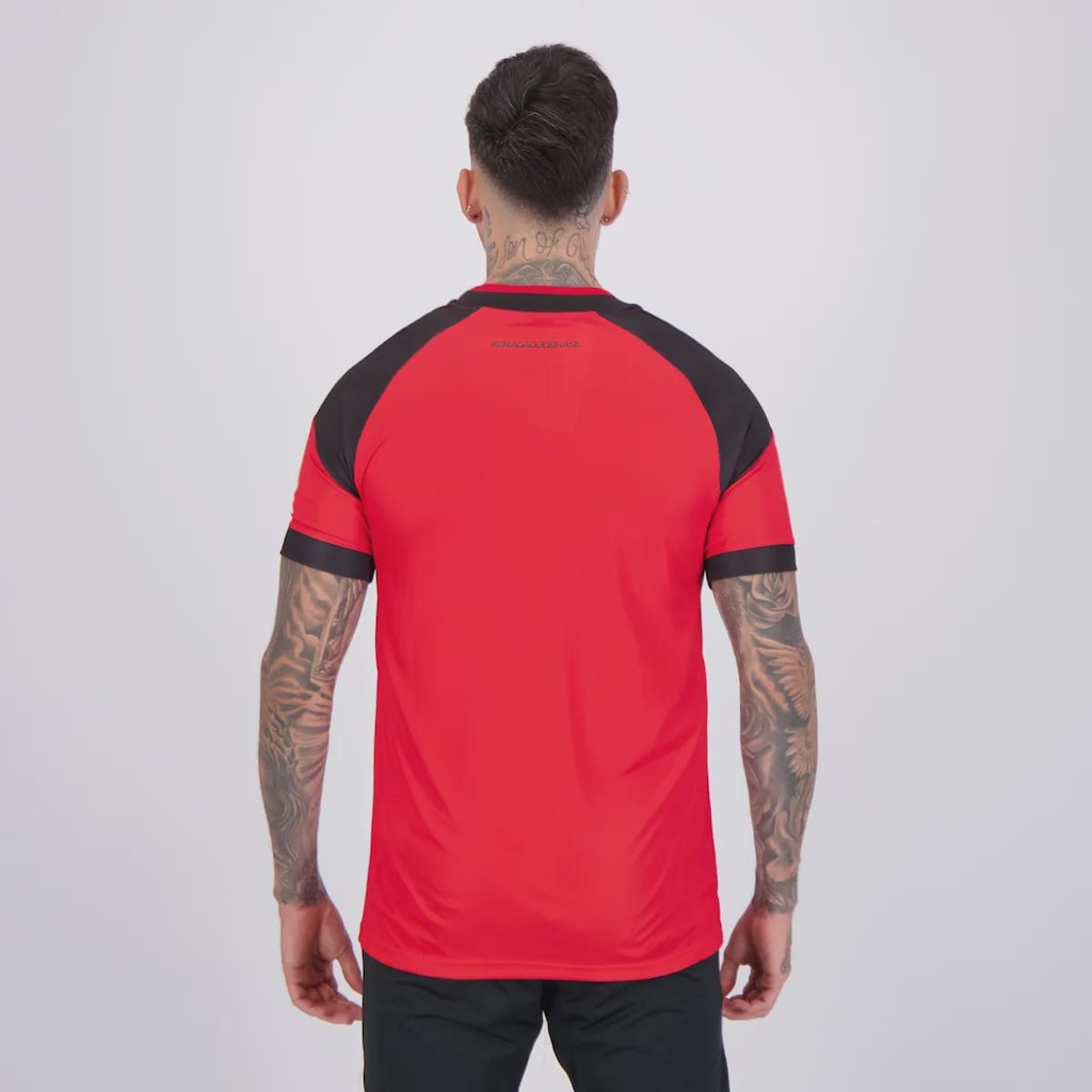 Imagem 4 do produto Camisa Dragão Premium Atlético Goianiense Treino Comissão 2024 FutFanatics Masculina