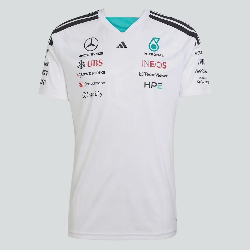 Imagem 4 do produto Camiseta Masculina Mercedes AMG Petronas Logo Driver adidas