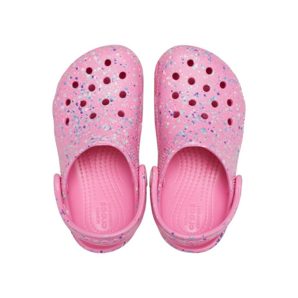 Imagem 4 do produto Sandália Crocs Classic Paint Splatter Clog T - Infantil