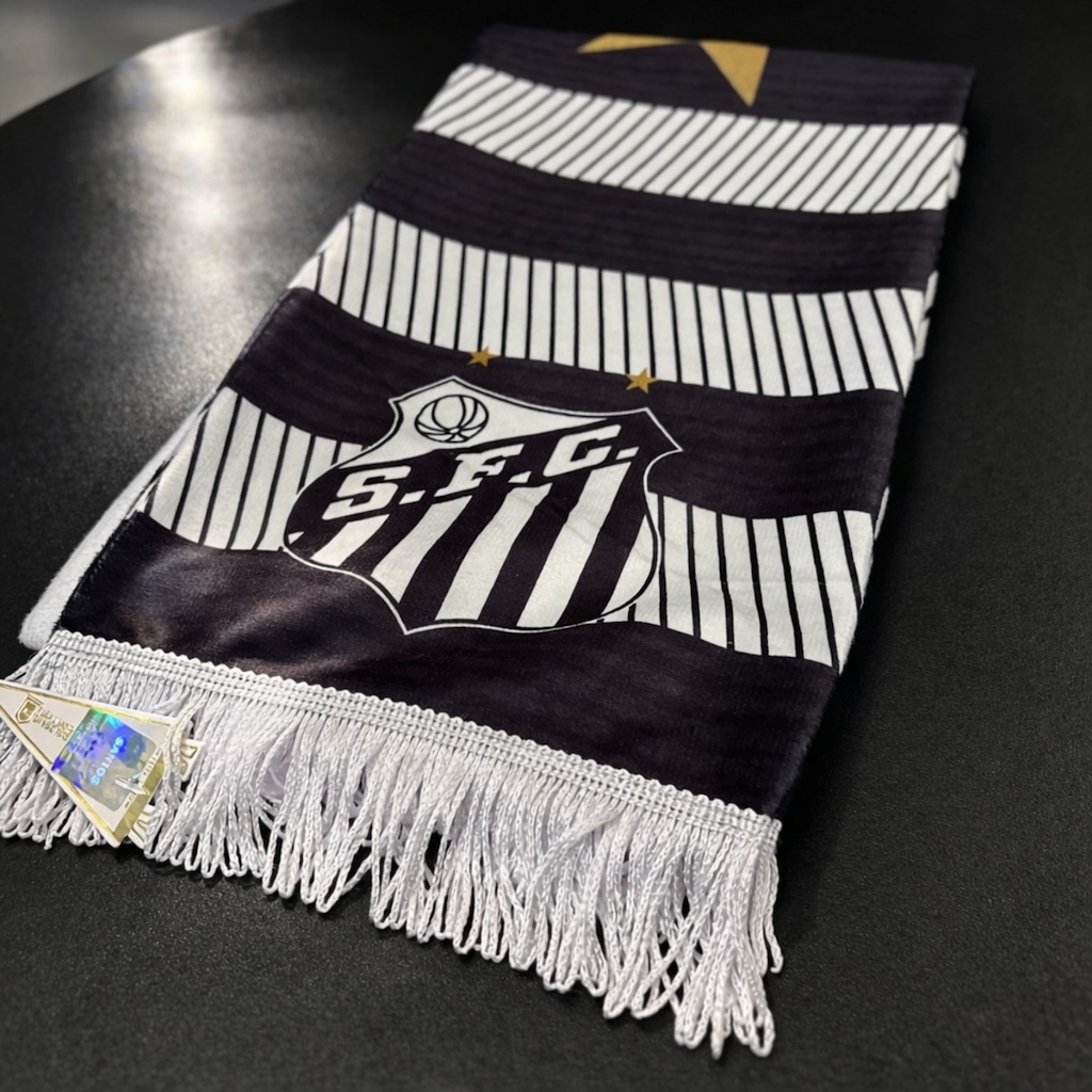 Imagem 2 do produto Cachecol do Santos Estrela Oficial BC Sartori
