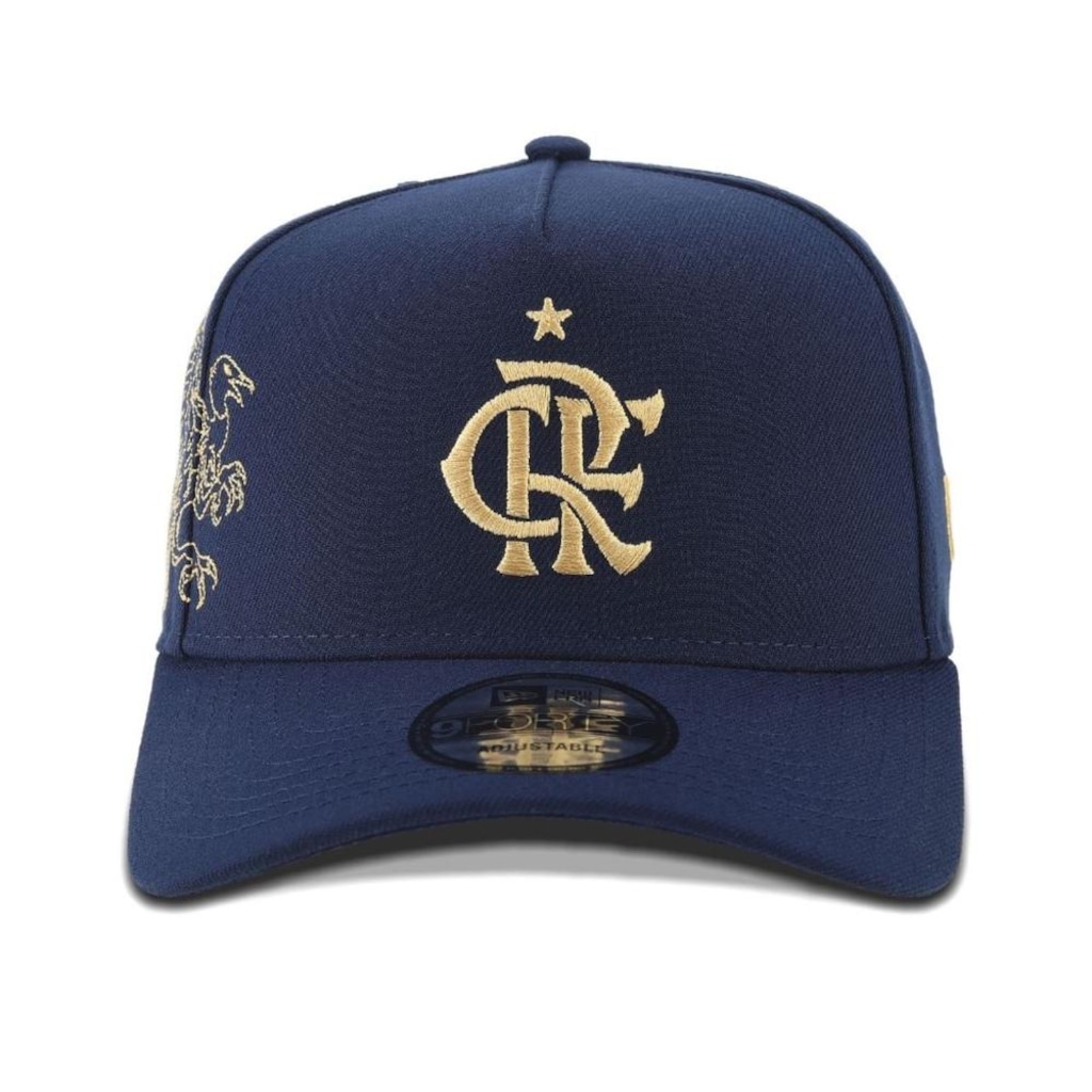 Imagem 2 do produto Boné Unissex do Flamengo New Era 9FORTY A-Frame Aba Curva