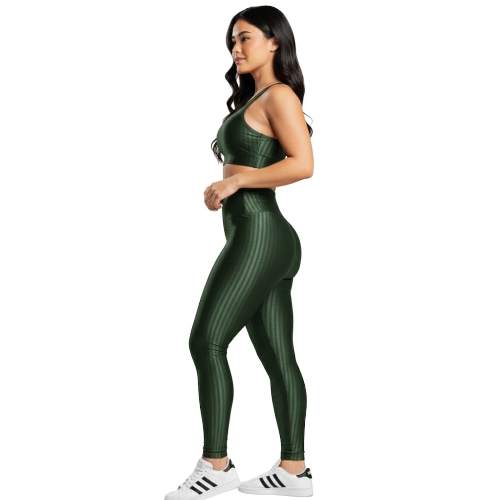 Imagem 2 do produto Conjunto Fitness Top e Calça New Zig 3D Vekyo