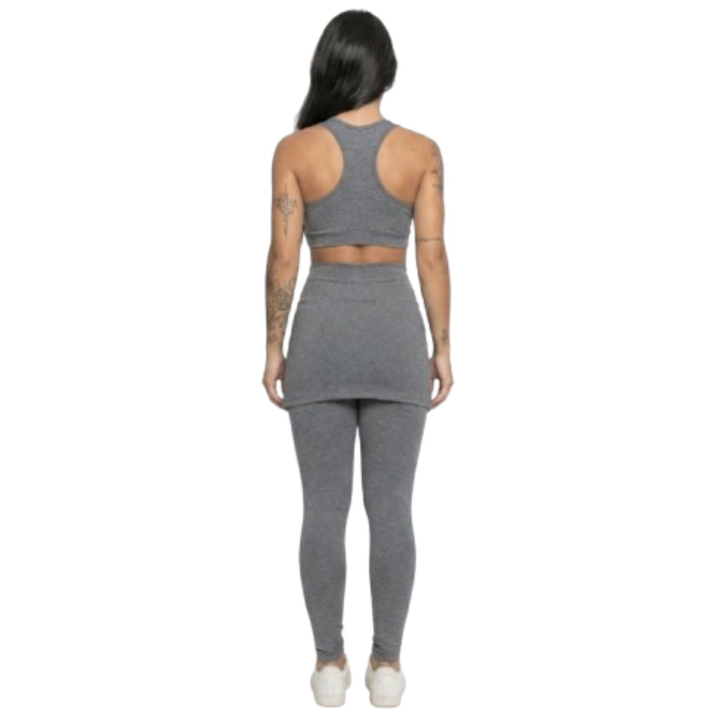 Imagem 3 do produto Calça Legging com Saia Vekyo