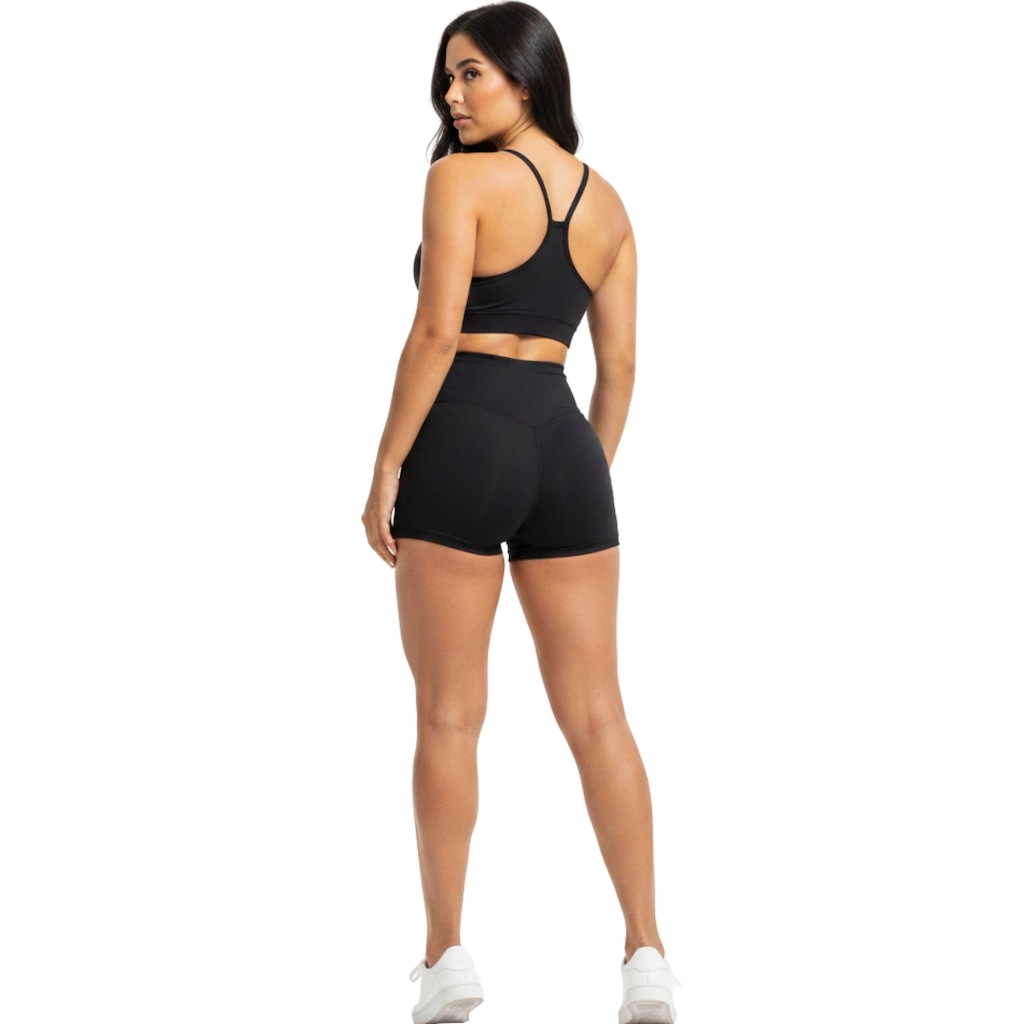 Imagem 3 do produto Conjunto Top Alça Fina sem Bojo e Short Suplex Vekyo Feminino