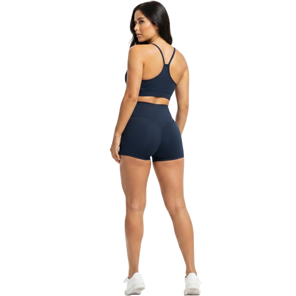 Imagem 3 do produto Conjunto Top Alça Fina sem Bojo e Short Suplex Vekyo Feminino