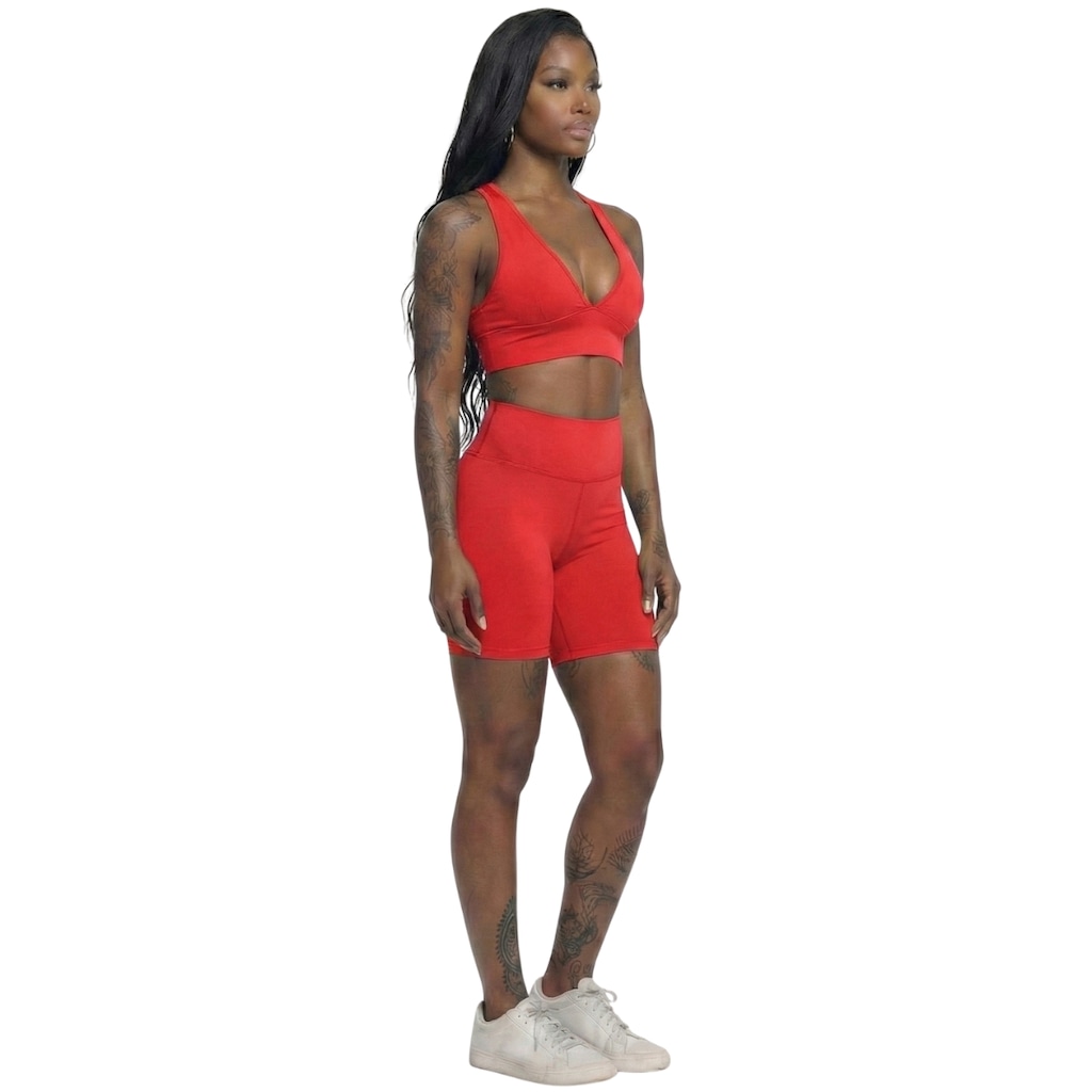 Imagem 2 do produto Conjunto Top com Bojo e Bermudinha Vekyo Feminino