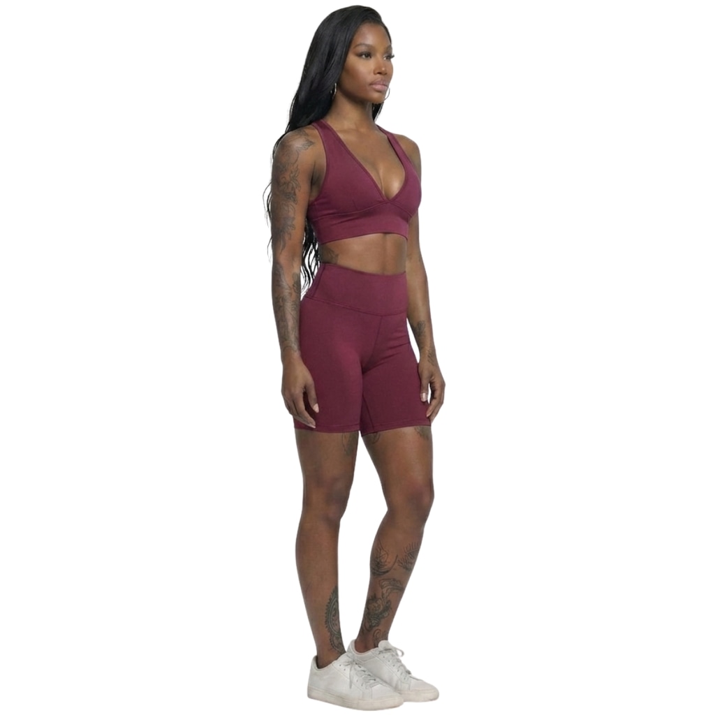 Imagem 2 do produto Conjunto Top com Bojo e Bermudinha Vekyo Feminino