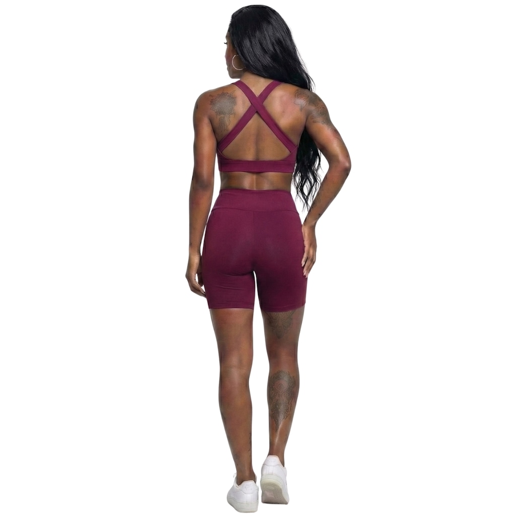 Imagem 3 do produto Conjunto Top com Bojo e Bermudinha Vekyo Feminino
