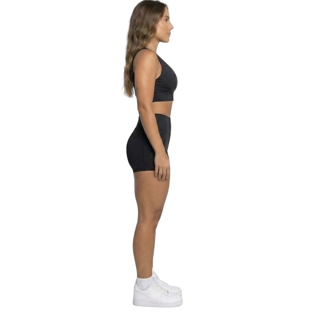 Imagem 2 do produto Conjunto Top Com Bojo e Short Suplex Vekyo Feminino