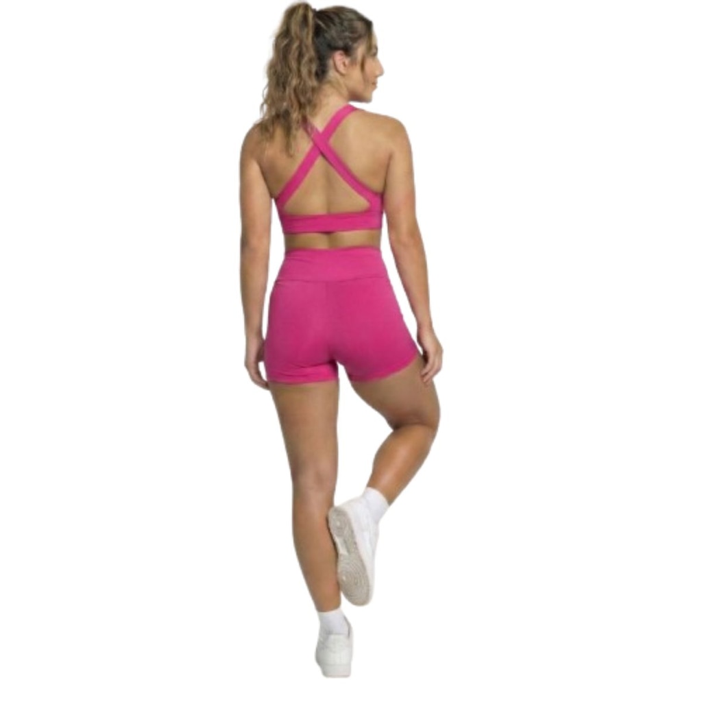 Imagem 3 do produto Conjunto Top Com Bojo e Short Suplex Vekyo Feminino