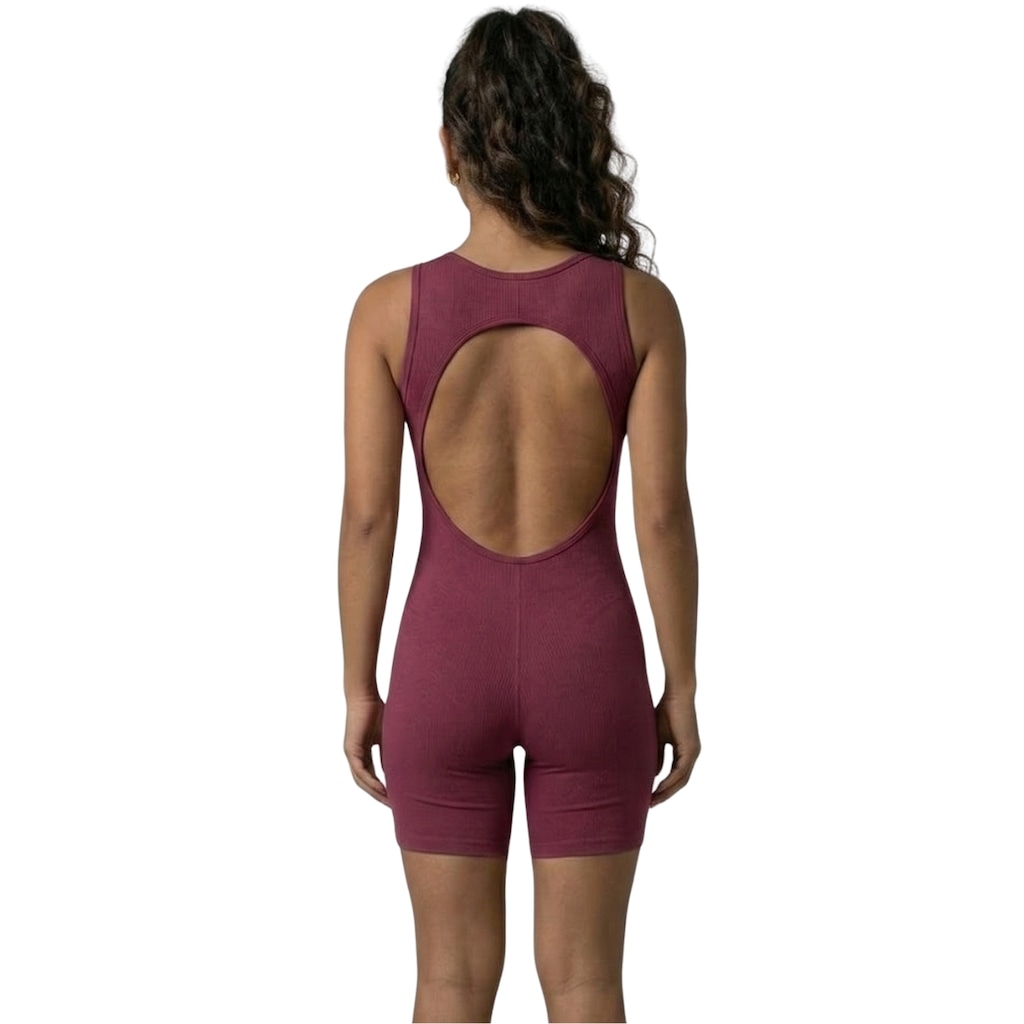 Imagem 3 do produto Macaquinho Fitness Liso Vekyo Feminino