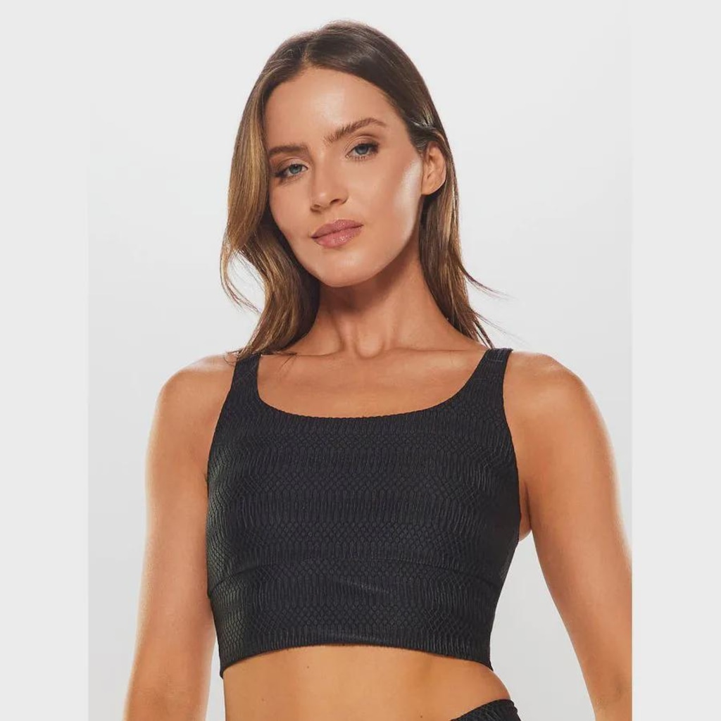 Imagem 2 do produto Top Alça Reta Body for sure Texture - Feminino