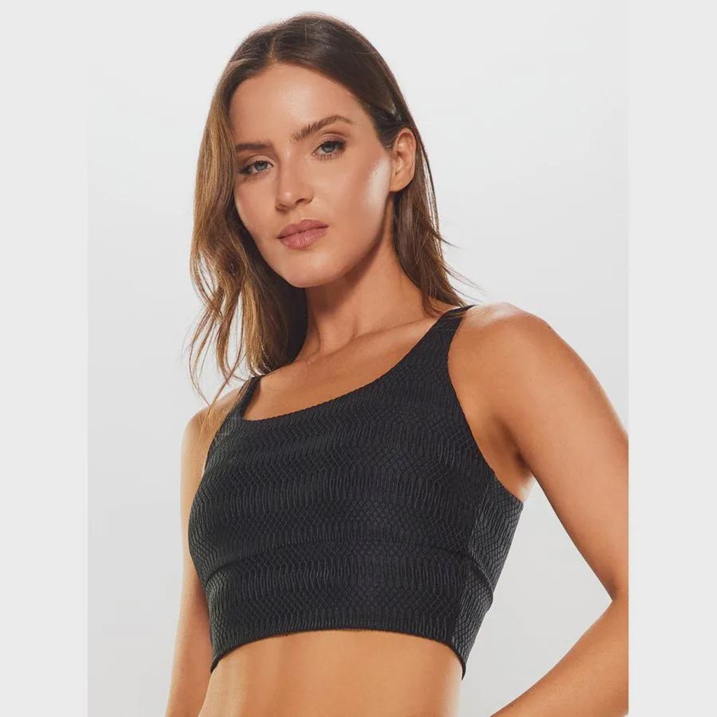 Imagem 4 do produto Top Alça Reta Body for sure Texture - Feminino