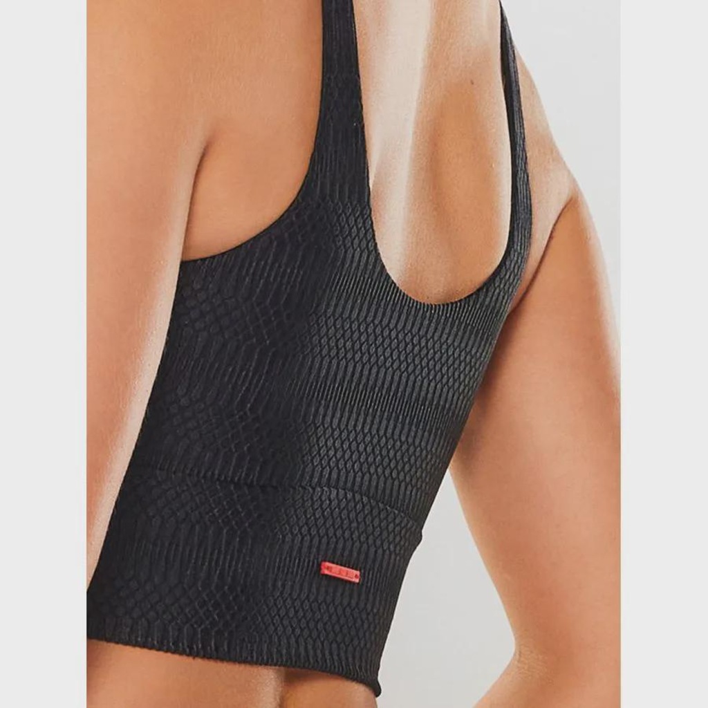 Imagem 5 do produto Top Alça Reta Body for sure Texture - Feminino