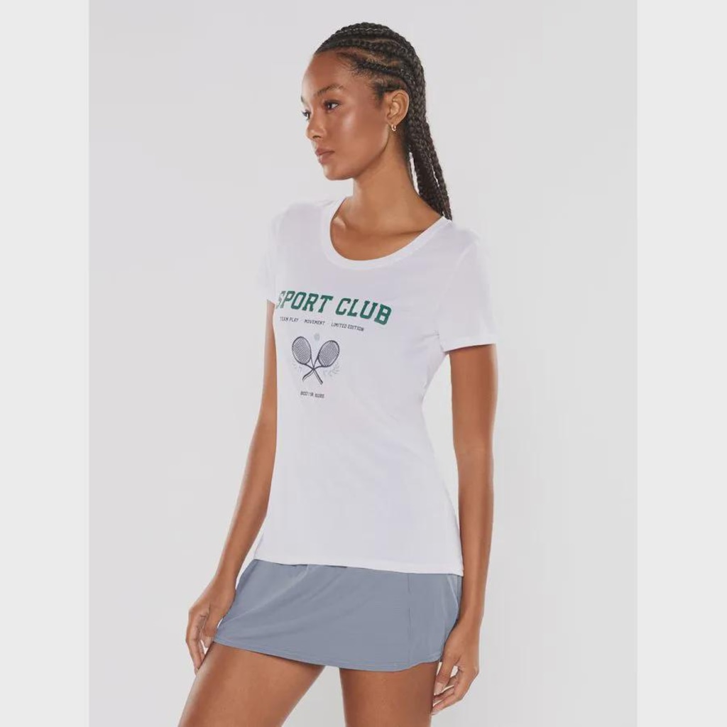 Imagem 3 do produto Camiseta Body for sure Sport Club - Feminina