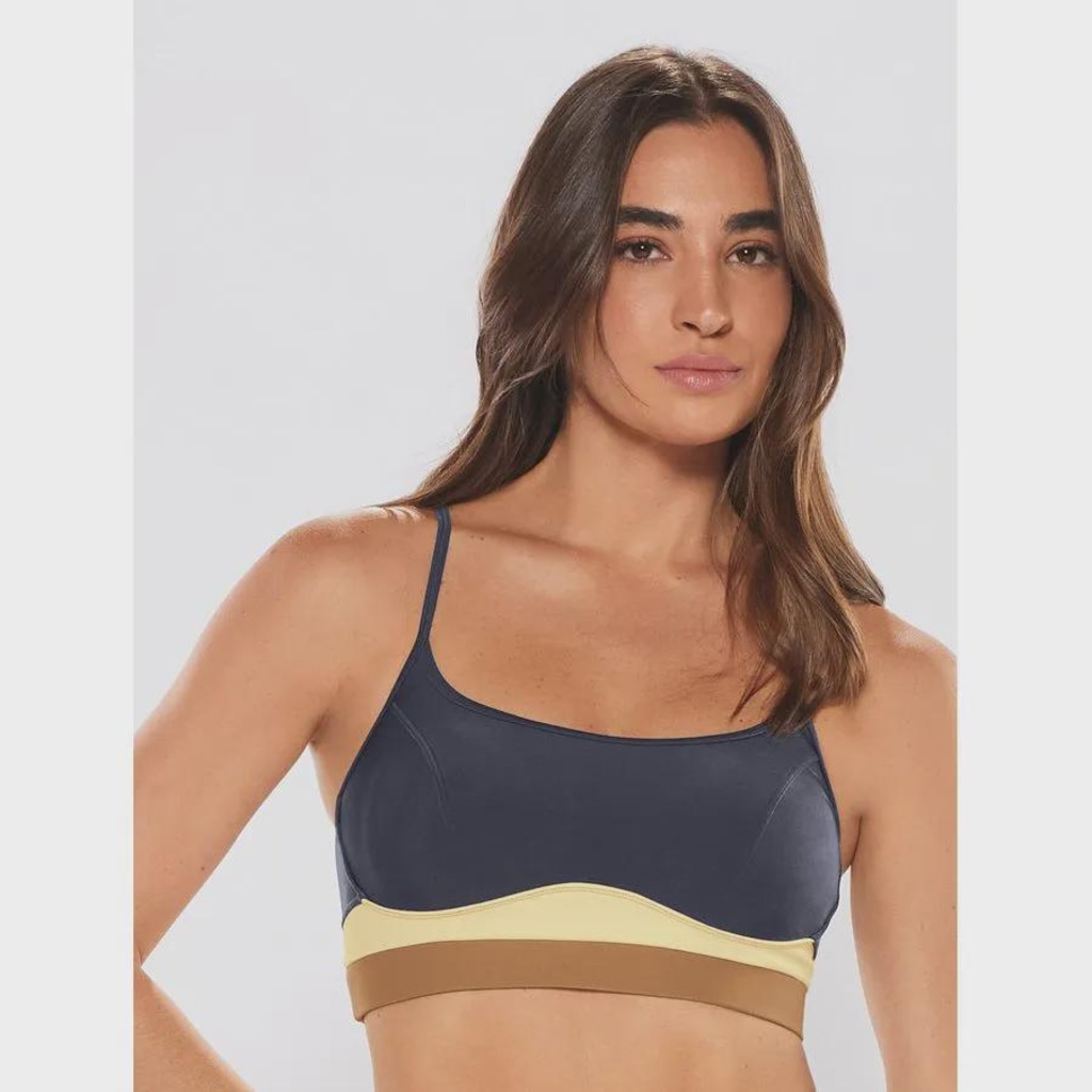 Imagem 3 do produto Top Alça Reta Body for sure New Navy - Feminino