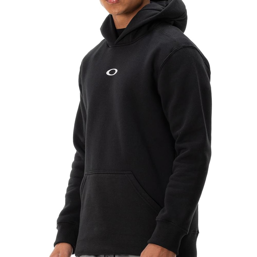 Imagem 3 do produto Moletom Oakley Canguru Double Ellipse WT26 Blackout Adulto