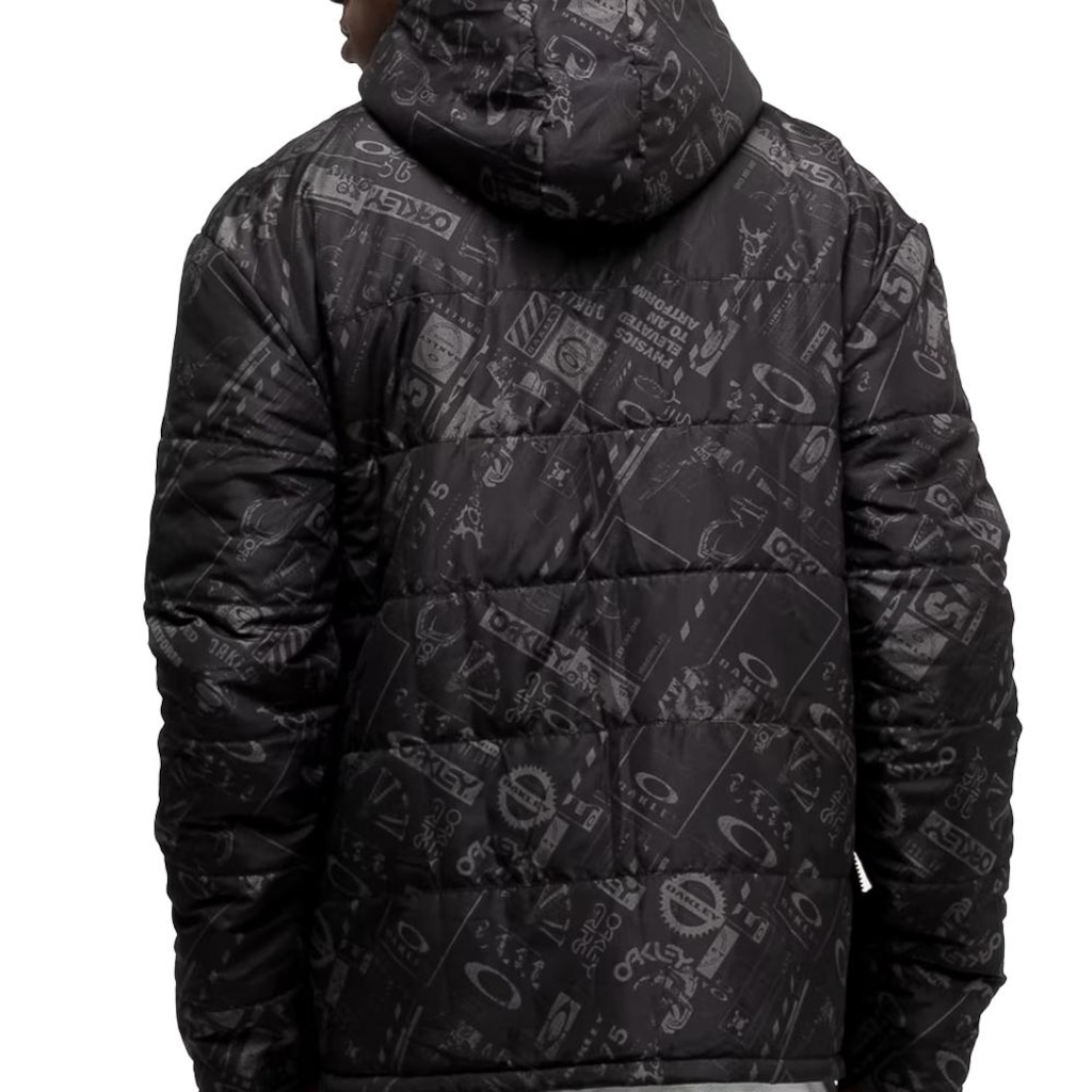 Imagem 4 do produto Jaqueta Masculina Oakley Graphic Puffer WT26 Blackout