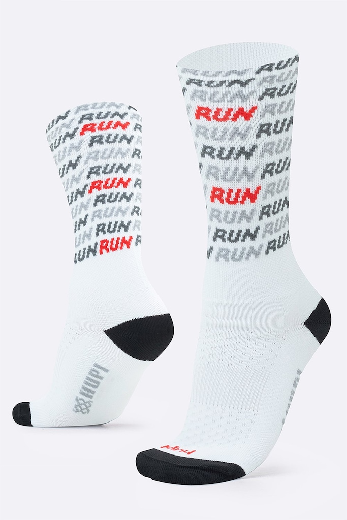 Imagem 4 do produto Meia Cano Alto HUPI Run Tri Unissex