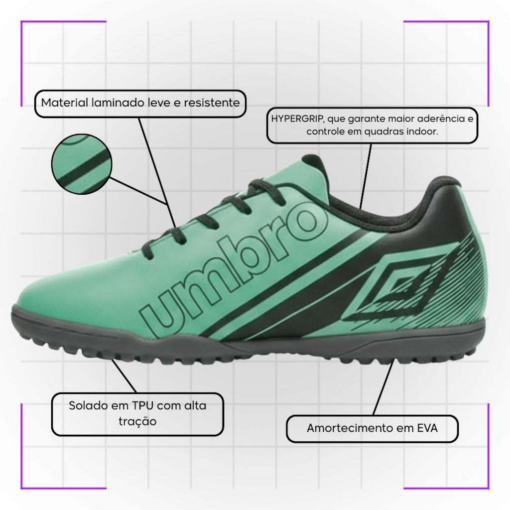 Imagem 5 do produto Chuteira Society Umbro Kick - Masculino