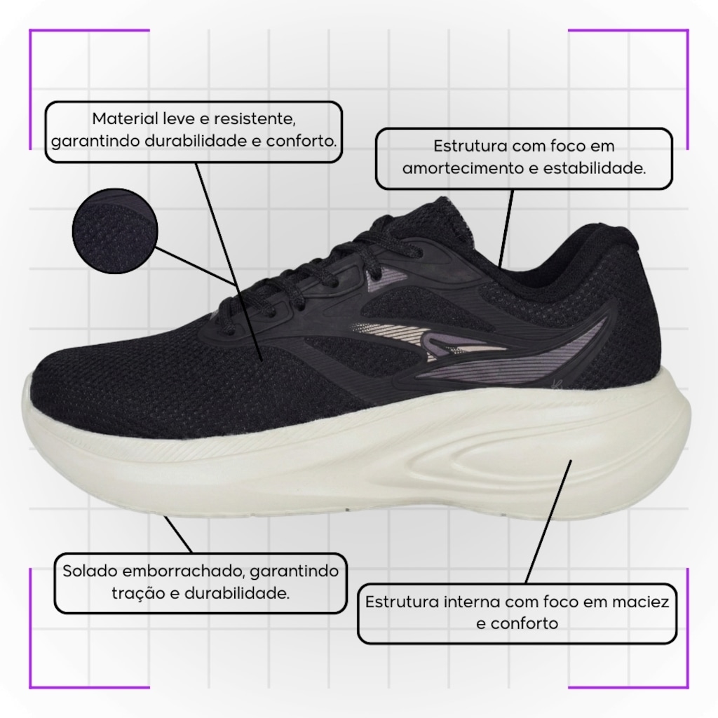 Imagem 4 do produto Tênis Feminino Rainha Drive V