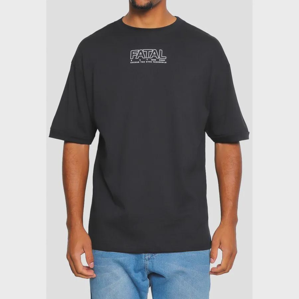 Imagem 3 do produto Camiseta Fatal Boxy Masculina