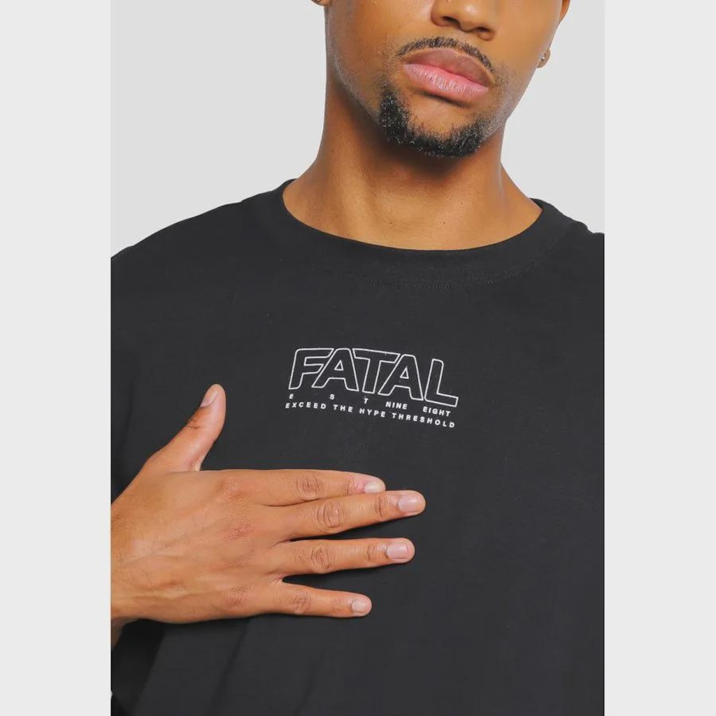 Imagem 4 do produto Camiseta Fatal Boxy Masculina