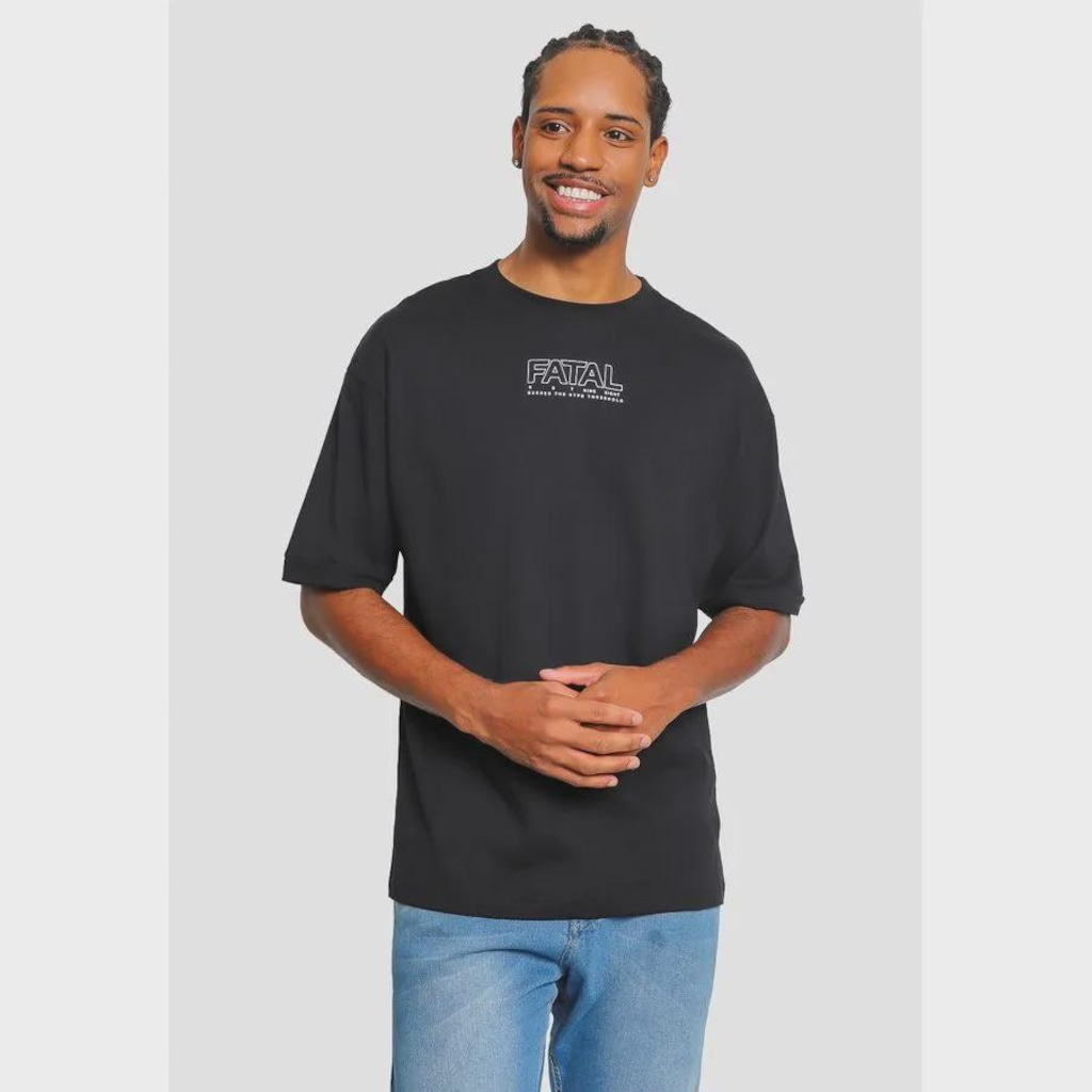 Imagem 5 do produto Camiseta Fatal Boxy Masculina