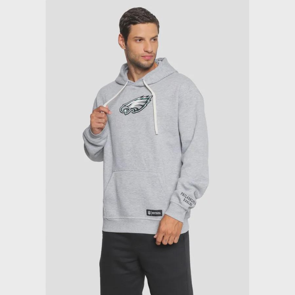 Imagem 5 do produto Moletom NFL Canguru Philadelphia Eagles Masculino