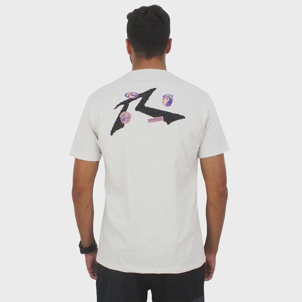 Imagem 2 do produto Camiseta Rusty Stickers - Masculina