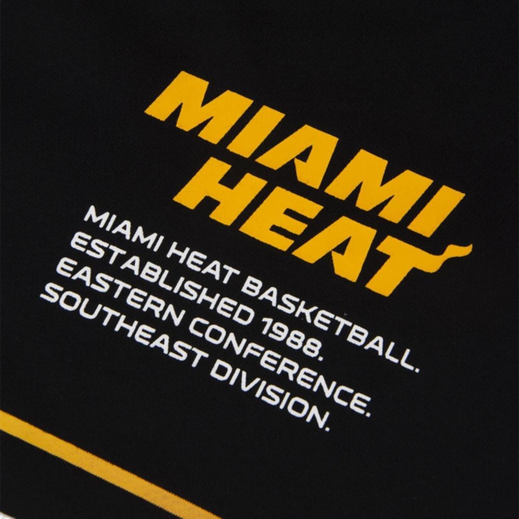 Imagem 4 do produto Camiseta New Era Oversize Miami Heat NBA - Masculina