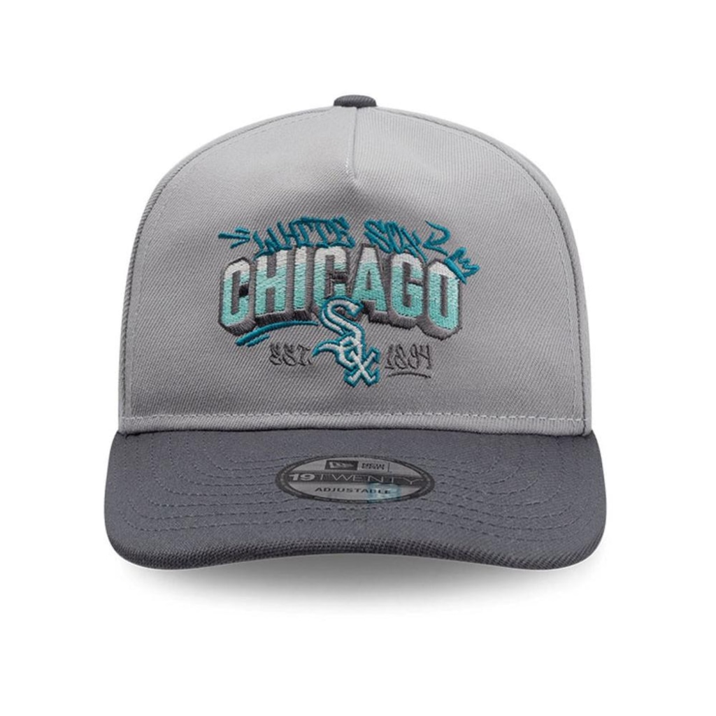 Imagem 2 do produto Boné Unissex New Era 19TWENTY Chicago White Sox MLB Aba Reta