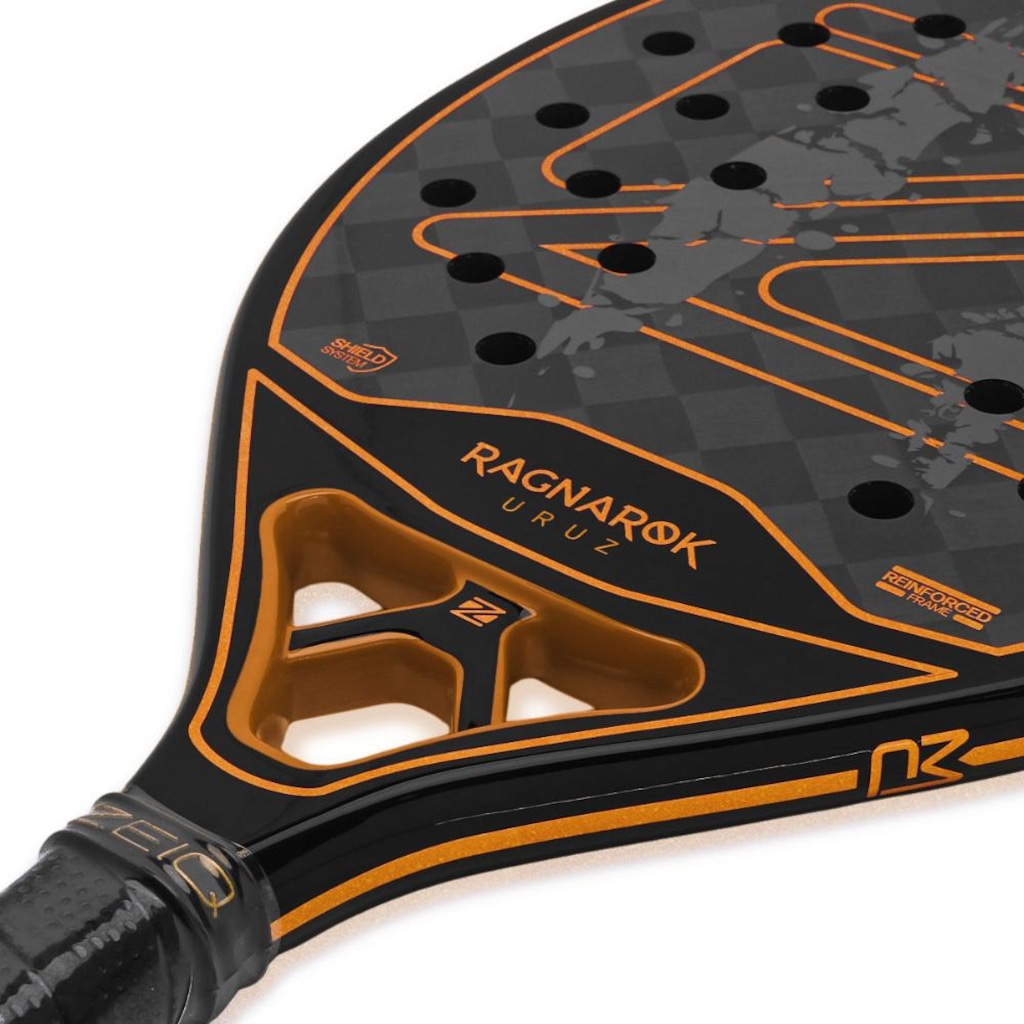 Imagem 4 do produto Raquete de Beach Tennis Zeiq Ragnarok Uruz 18K 2026