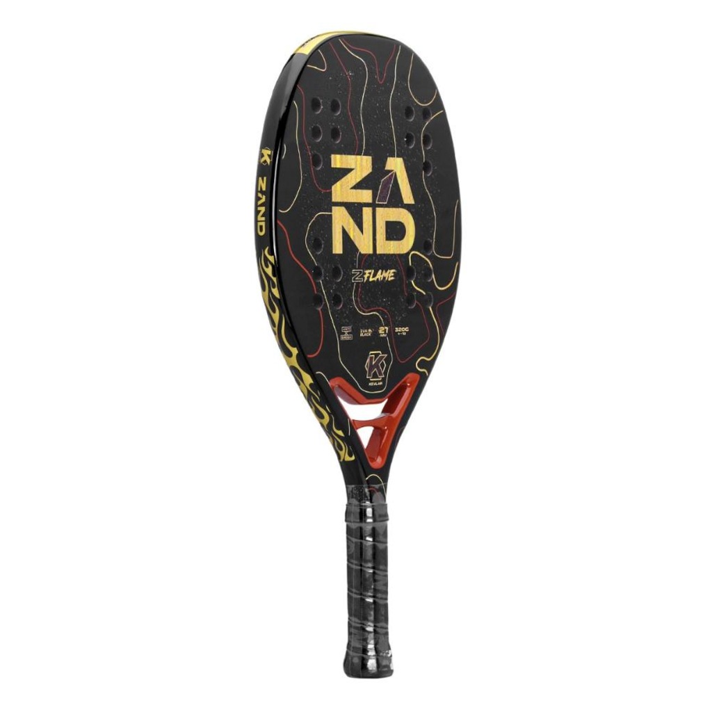 Imagem 2 do produto Raquete de Beach Tennis Zand Z Flame Kevlar 2026