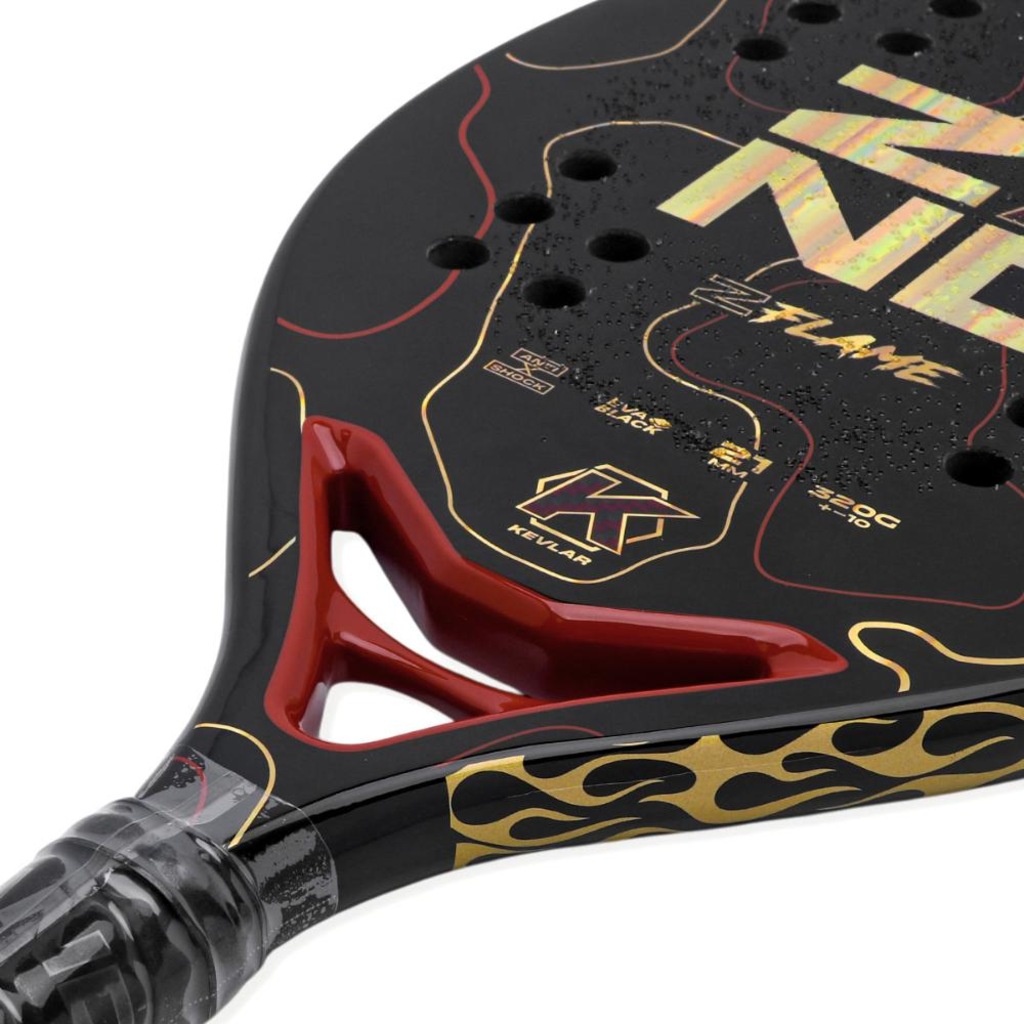 Imagem 4 do produto Raquete de Beach Tennis Zand Z Flame Kevlar 2026