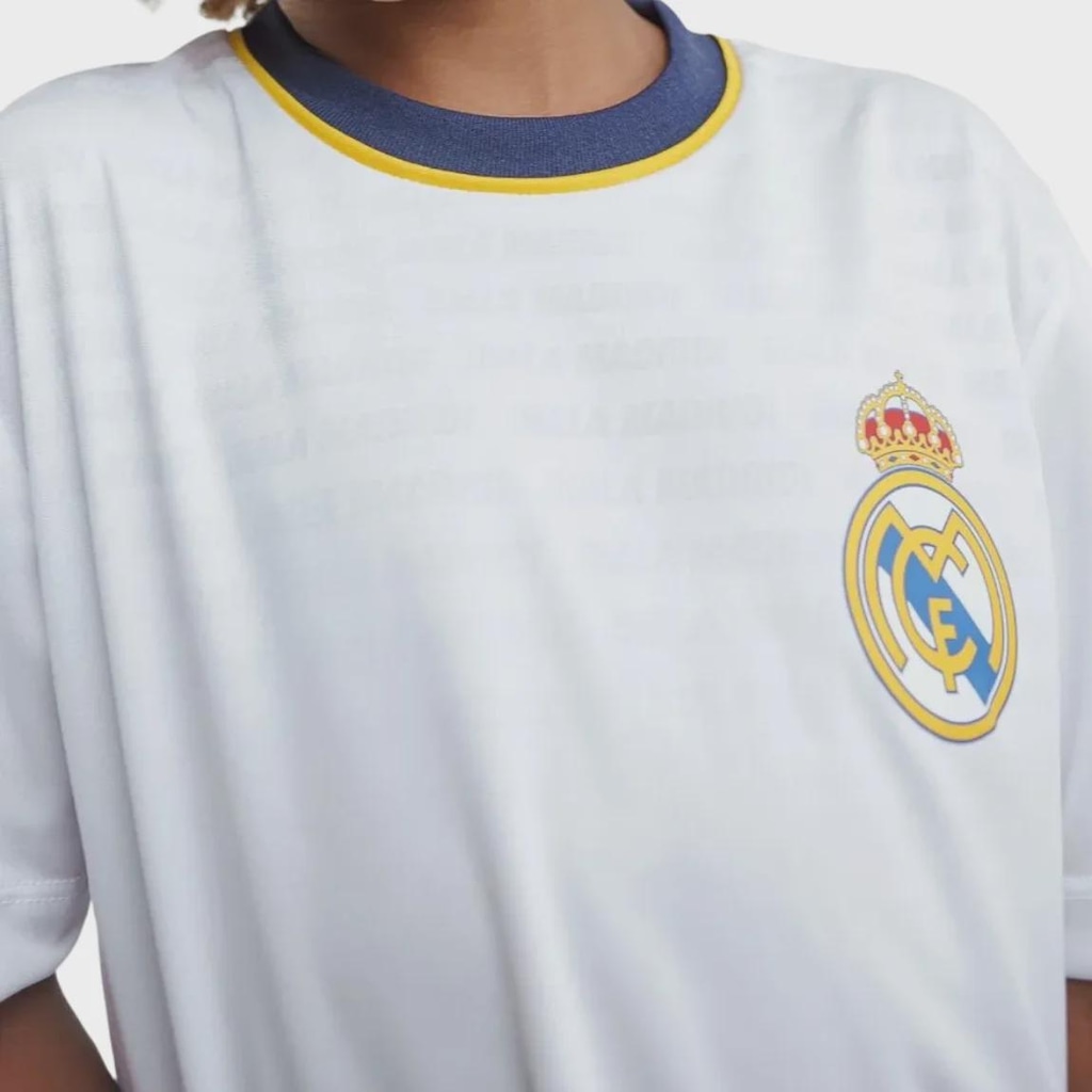 Imagem 3 do produto Camiseta do Real Madrid Hala Braziline - Infantil