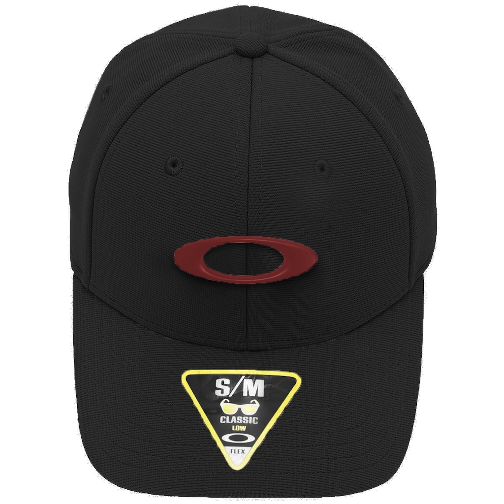 Imagem 2 do produto Boné Unissex Oakley Tincan Cap Pitch Black Flame Aba Curva