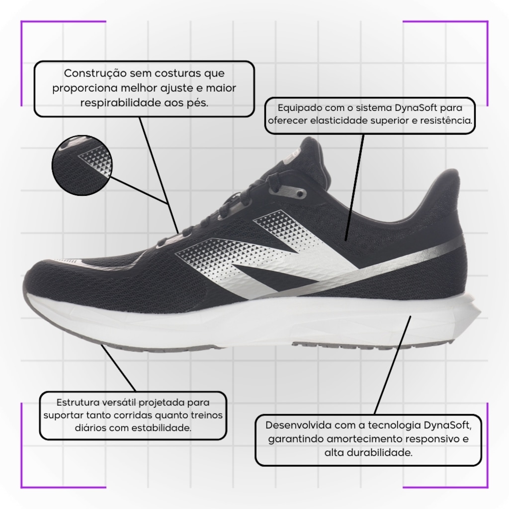 Imagem 5 do produto Tênis Masculino New Balance Dynasoft Flash V7