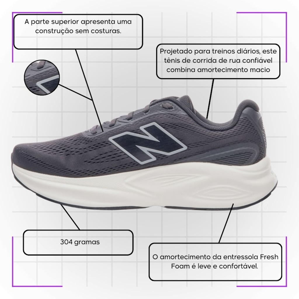Imagem 5 do produto Kit Tênis New Balance Kaiha Road V2 e Meia - Feminino