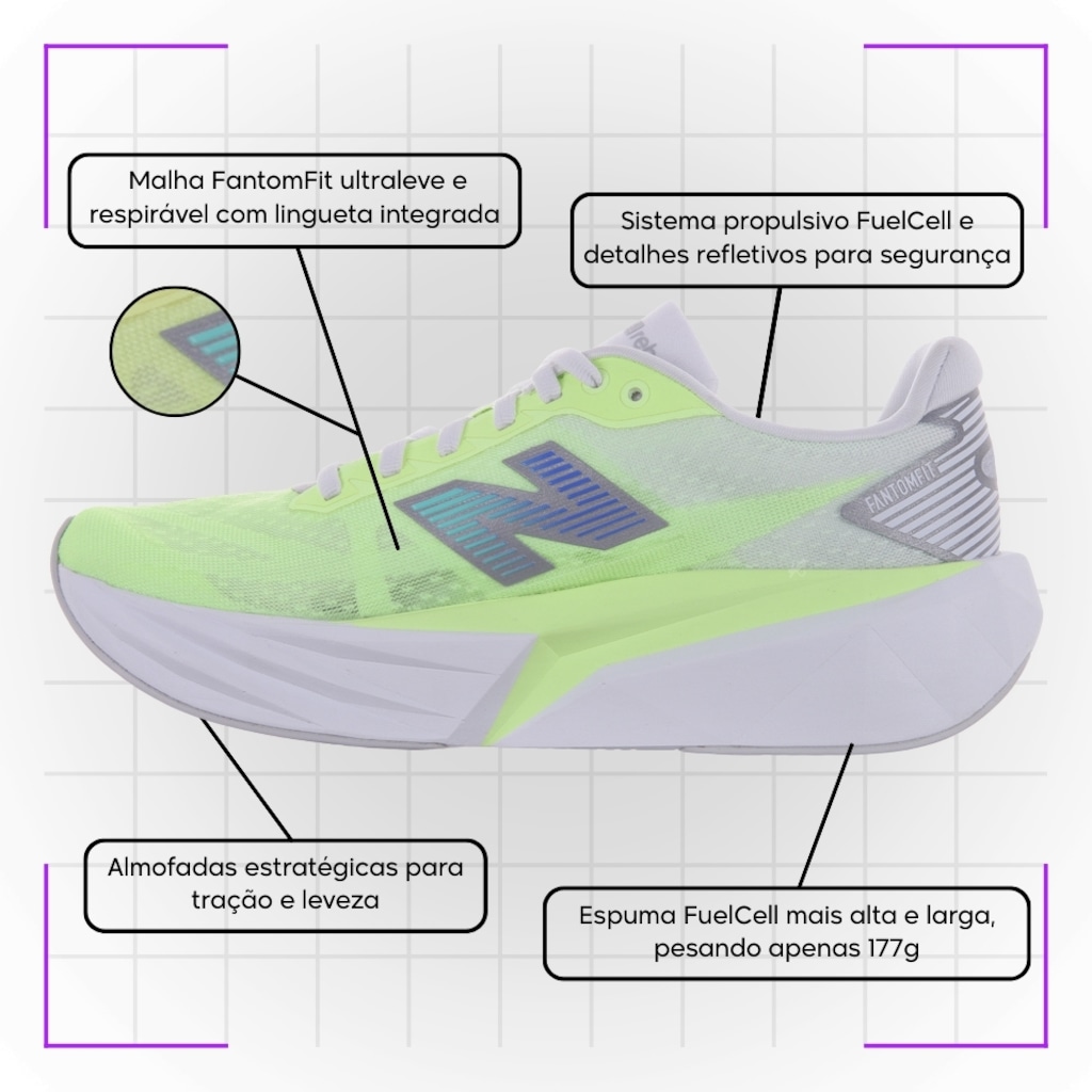 Imagem 5 do produto Tênis New Balance Rebel V5 - Feminino