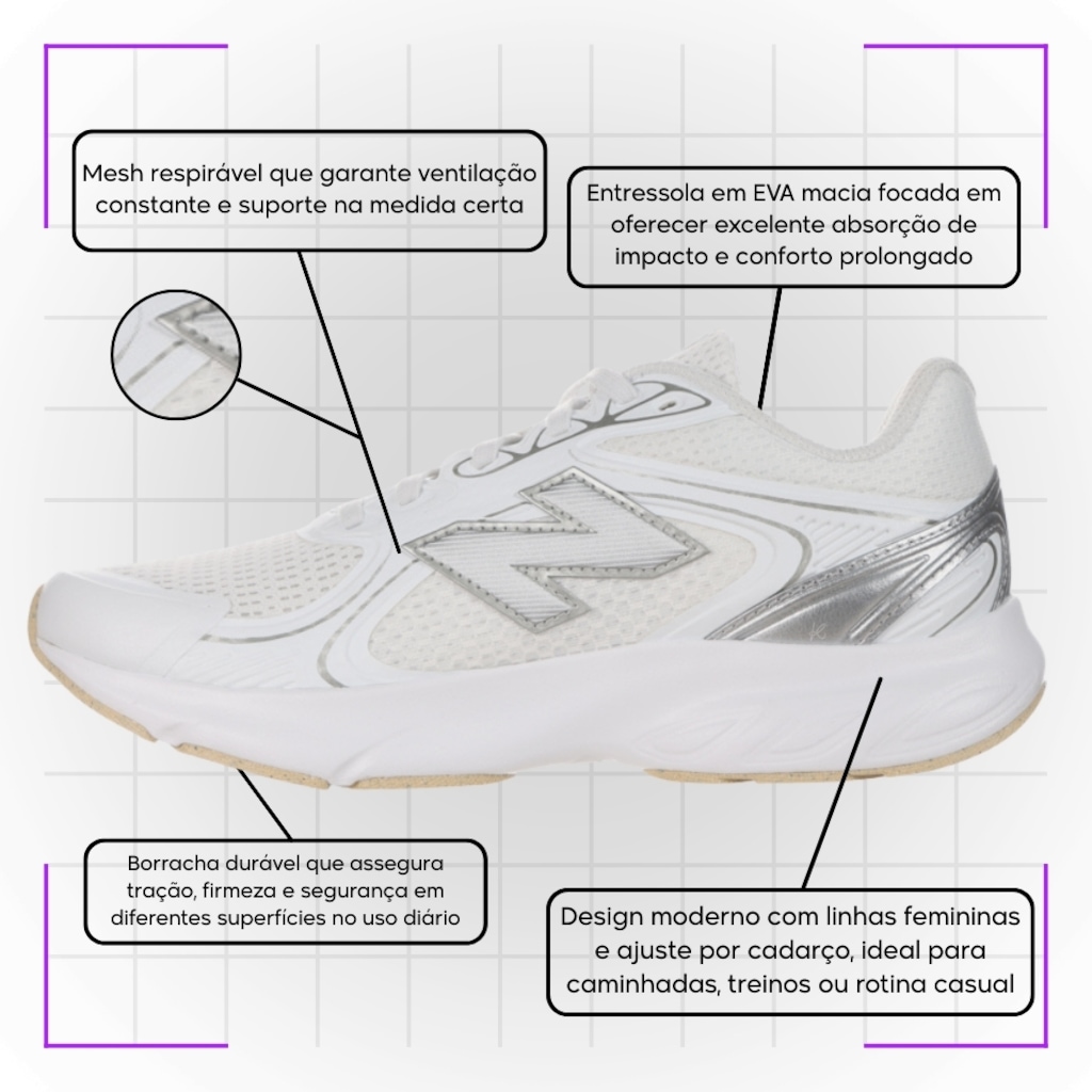 Imagem 5 do produto Tênis New Balance Amaste - Feminino