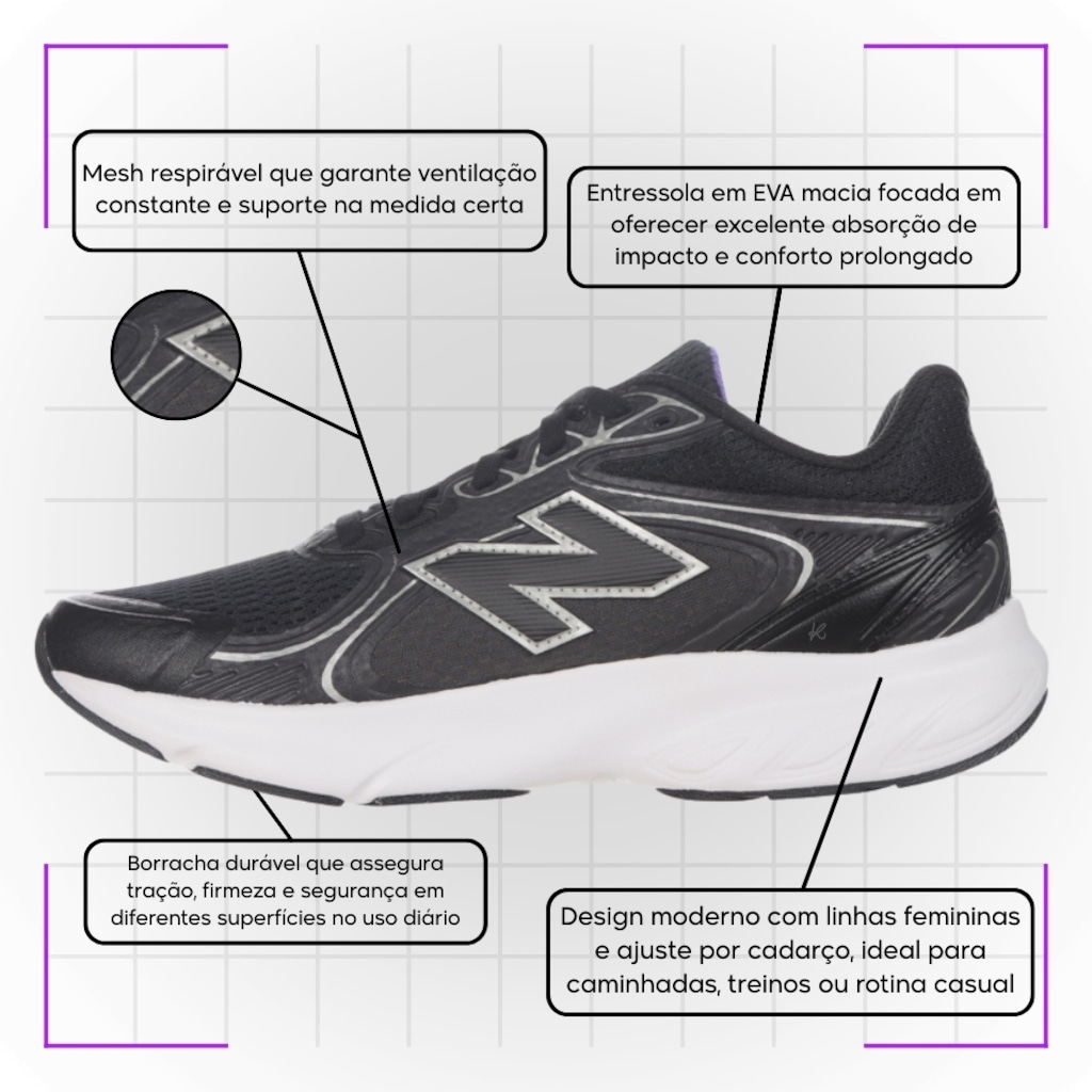 Imagem 5 do produto Tênis New Balance Amaste - Feminino