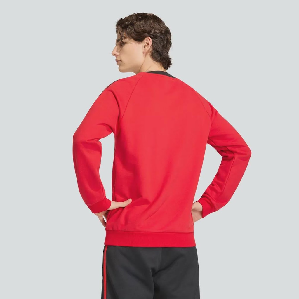 Imagem 2 do produto Blusão Moletom do Flamengo Originals Gola Redonda adidas