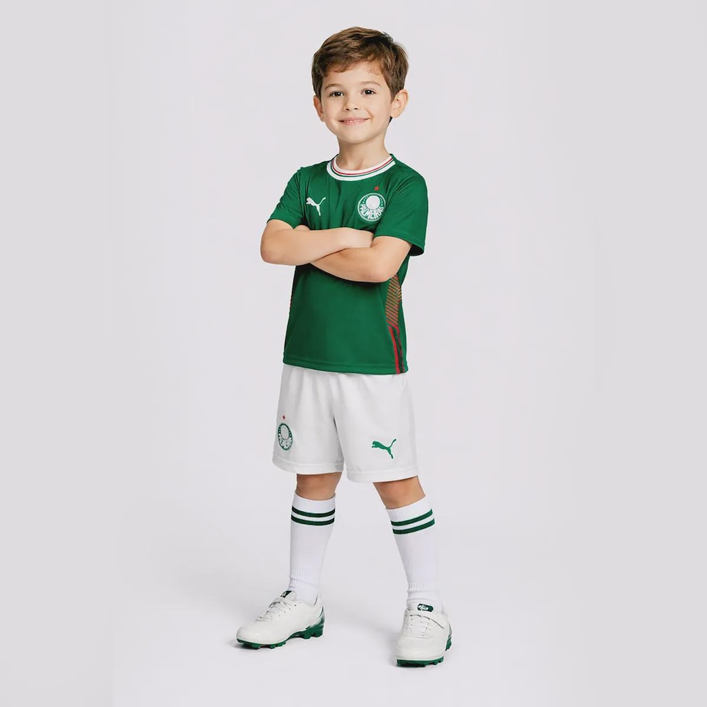 Imagem 2 do produto Kit do Palmeiras I 2026 Infantil Puma