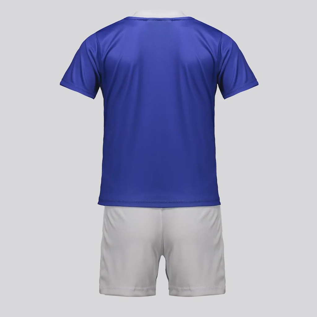 Imagem 2 do produto Kit do Cruzeiro Baby com Bordado FutFanatics Infantil