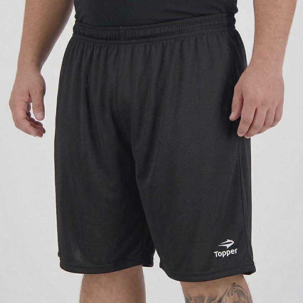 Imagem 2 do produto Calção Masculino Fut Classic Plus Size Topper