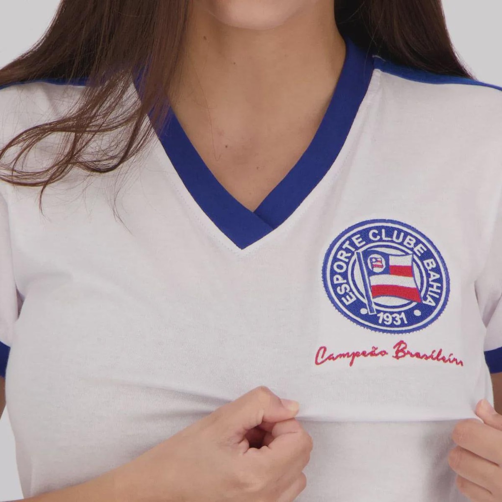 Imagem 4 do produto Camisa Bahia Retrô 1988 FutFanatics Feminina