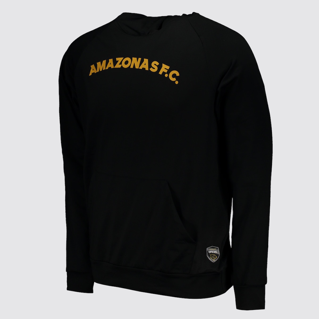 Imagem 2 do produto Blusão Moletom Onça Amazonas Atleta Classic 2025 FutFanatics Masculino